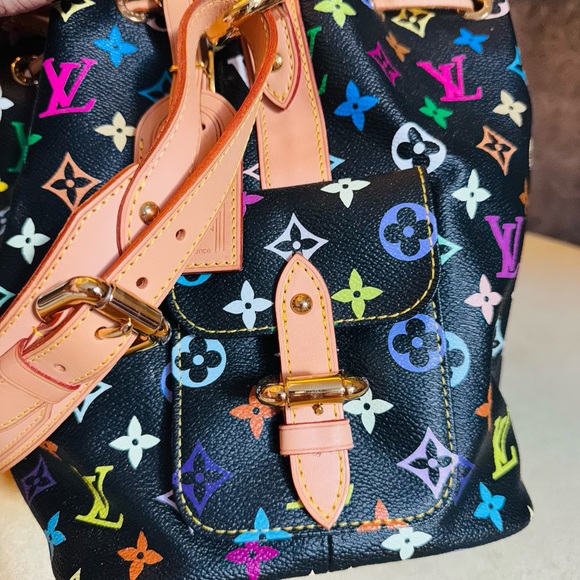 Louis Vuitton Takasahi Murakami Petit Noe Black Multicolor - Picture 12 of 13